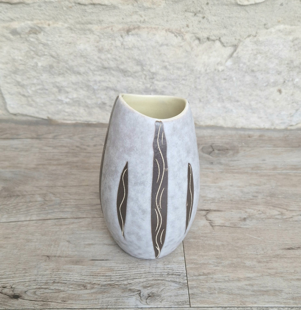 Mid Century Marzi & Remy Visbek Vintage West German Ceramic Posy Vase
