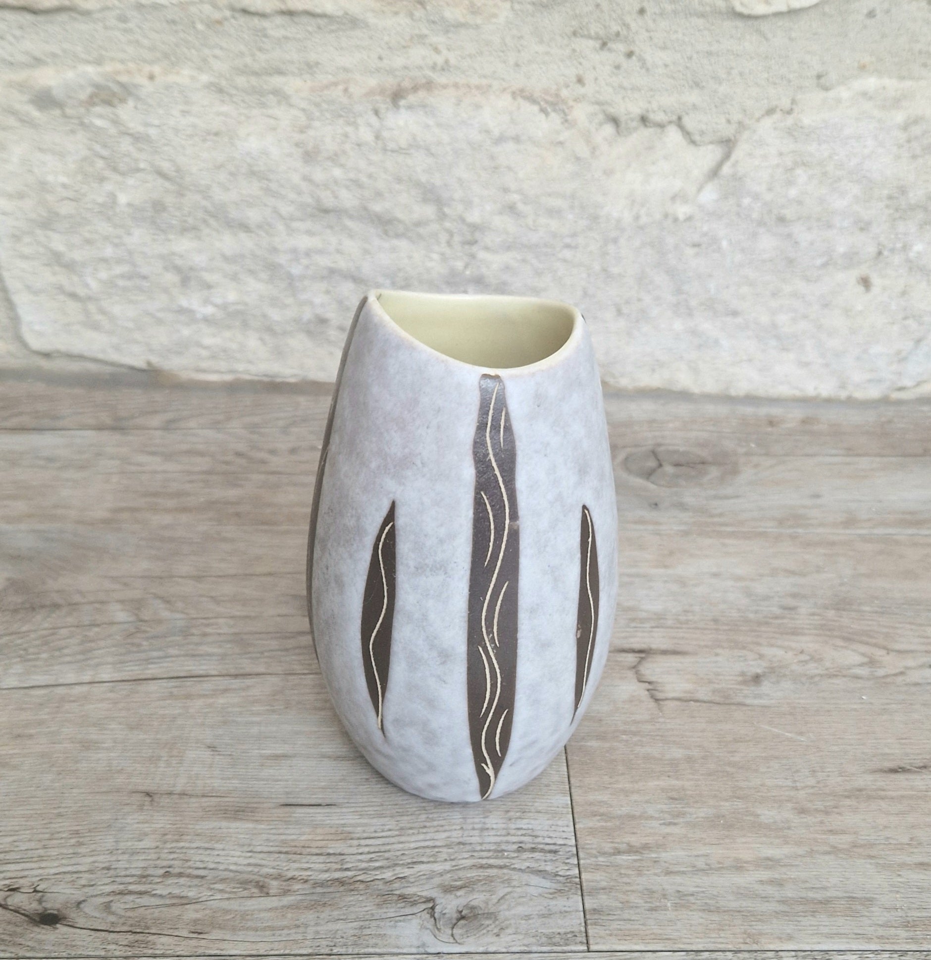 Mid Century Marzi & Remy Visbek Vintage West German Ceramic Posy Vase