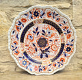 Antique 1820 Hicks Meigh Ironstone Imari Plate 26cm Stone China Pattern 13