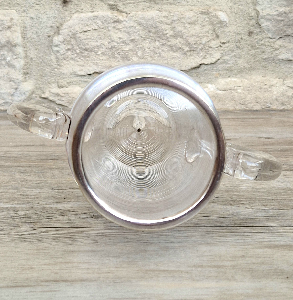 Antique Victorian Stevens & Williams Threaded Glass Twin Handled Vessel c.1900
