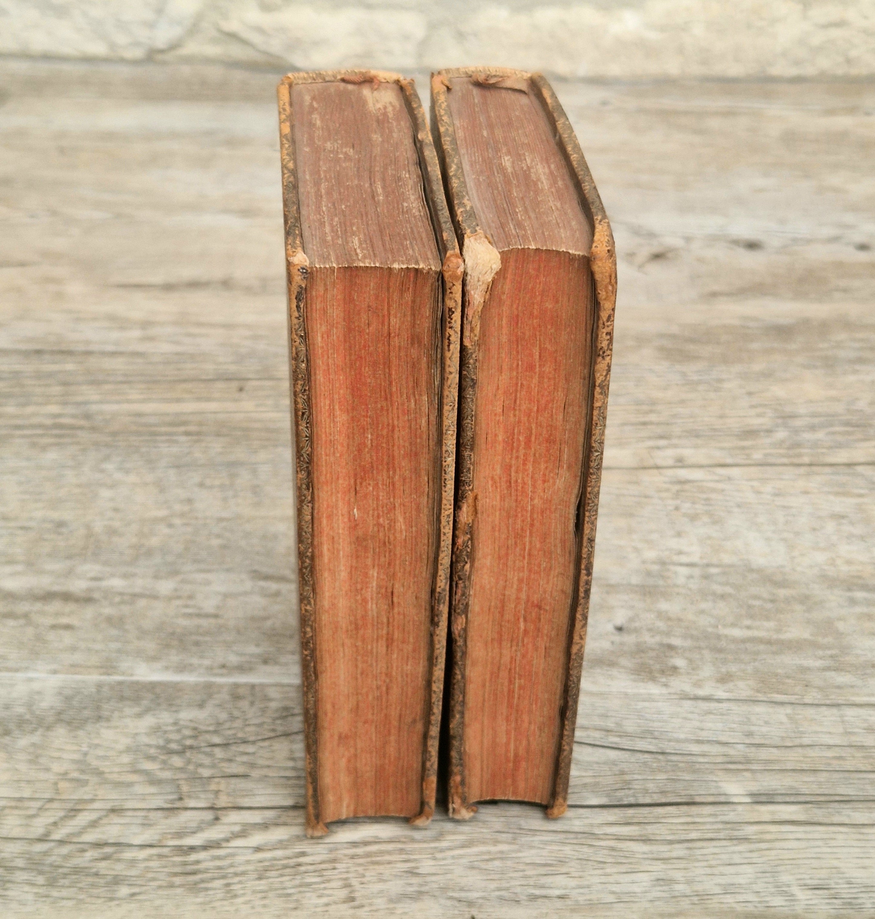 La Vie D'Oliver Cromwell 1746 Gregoire Leti Very Rare 2 Volume Antiquarian Book French