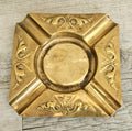 Antique Art Nouveau Brass Ashtray Joseph Sankey Made in England