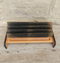 Midcentury Italian Wood Letter rack Giorgio Pizzitutti Designer Stylish Minimalist Decor