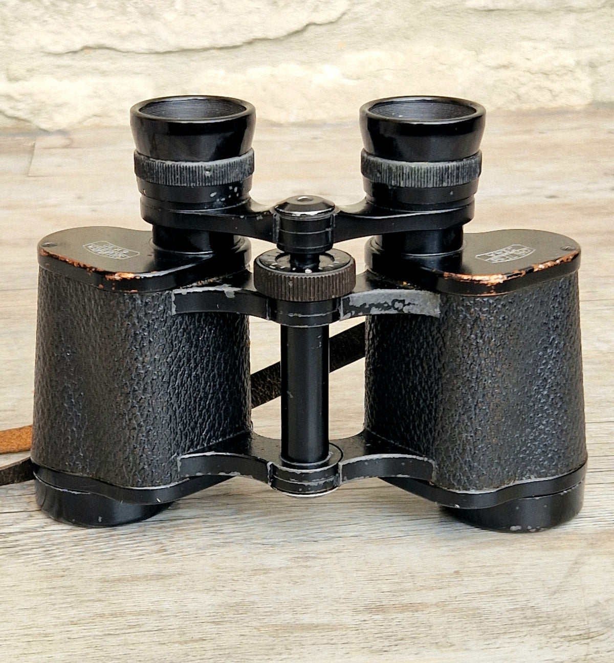 Vintage 1936 Carl Zeiss Jena Silvarem 6x30 Binoculars Coated Optics Fully Functional