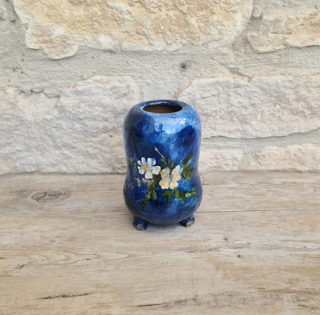 Haviland & Co. Limoges Babotine Floral Vase: Edouard Girard, 1875