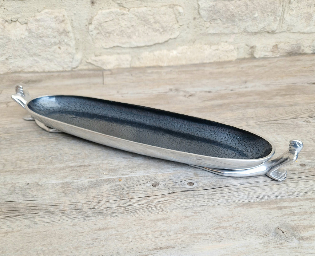 Carrol Boyes Medium Canoe Bowl 'At Ease' Vintage Serving Dish 45.5cm