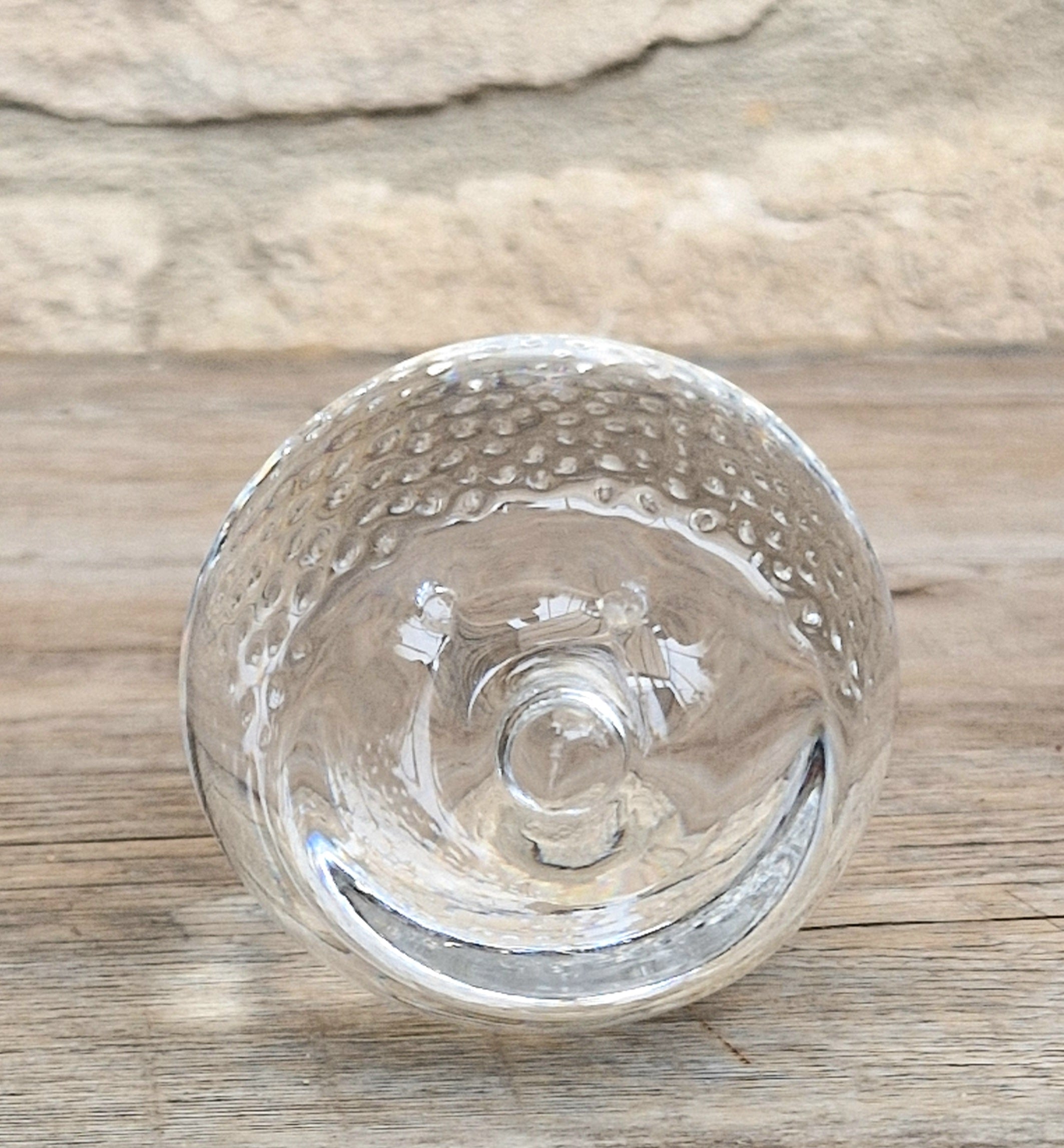 Holmegaard Art Glass Hedgehog Figurine Ornament Rare Mid Century Vintage Denmark