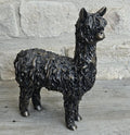 Alpaca Sculpture Ornament Figure Veronica Ballan Cold Cast Resin 10" Frith England