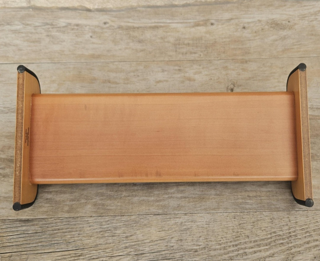 Midcentury Italian Wood Letter rack Giorgio Pizzitutti Designer Stylish Minimalist Decor