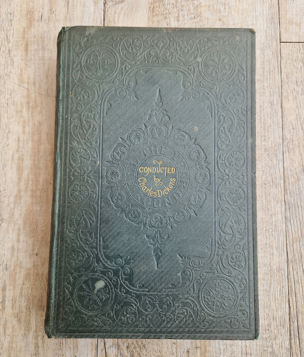 Conducted by Charles Dickens  "All the Year Round," New Series Volumes 1 & 2 1st Editions 1869