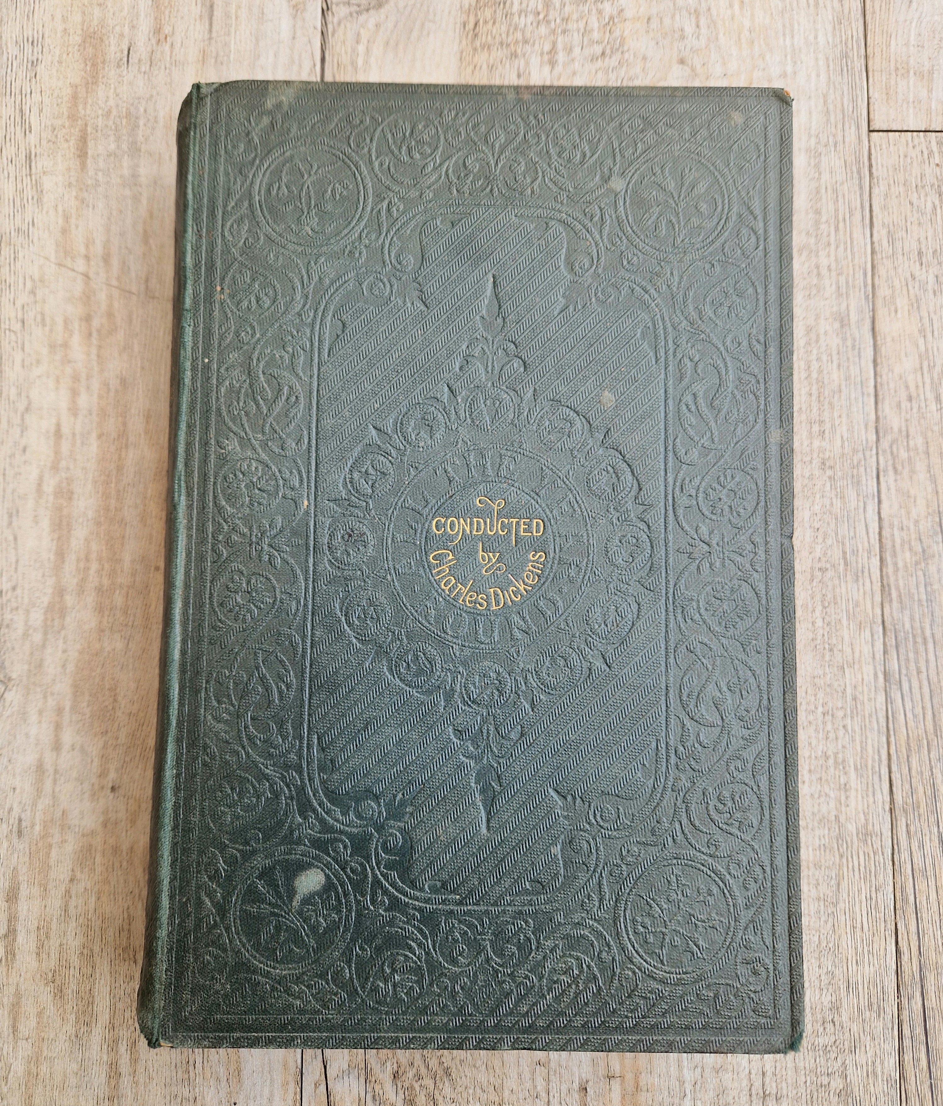Conducted by Charles Dickens  "All the Year Round," New Series Volumes 1 & 2 1st Editions 1869