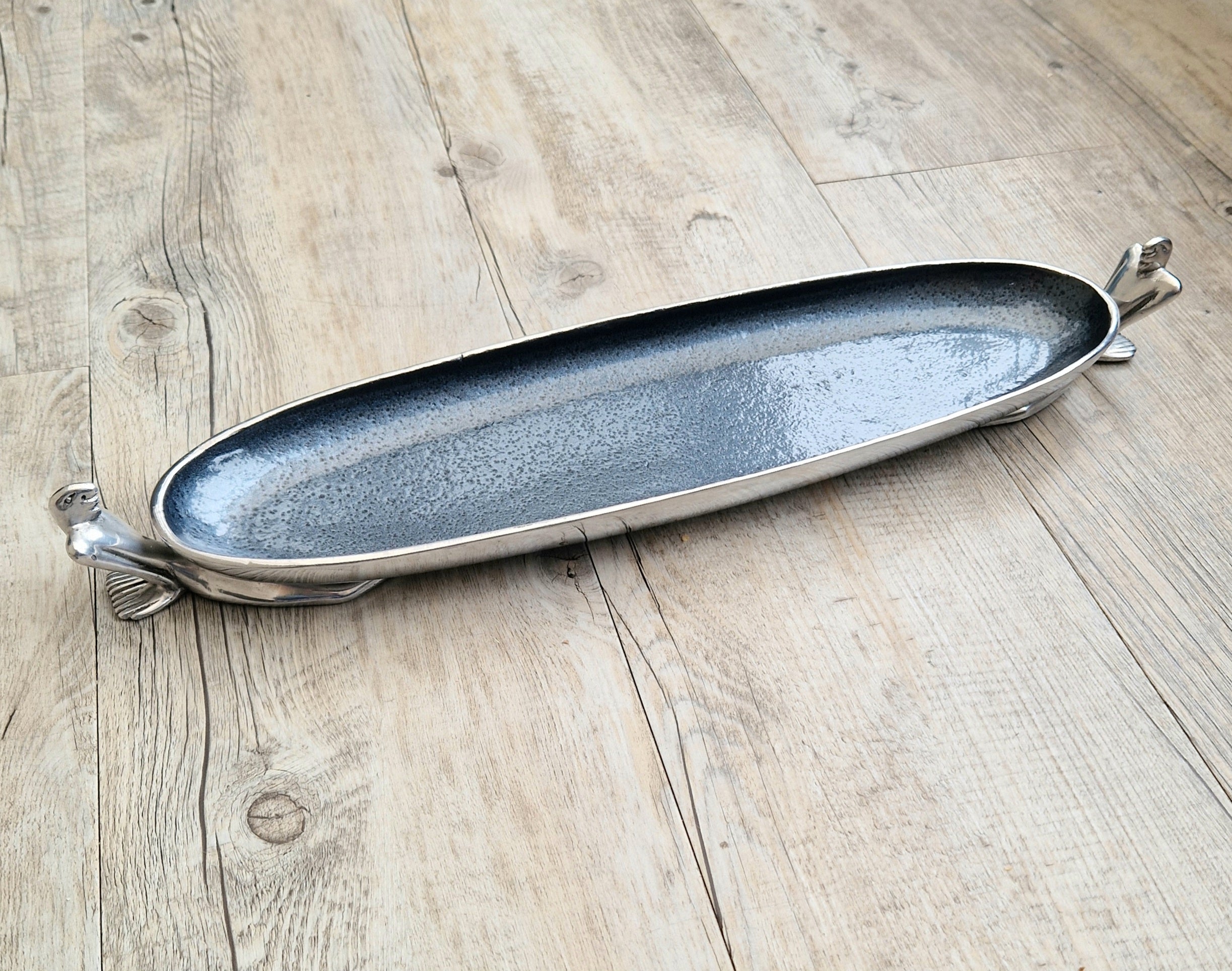 Carrol Boyes Medium Canoe Bowl 'At Ease' Vintage Serving Dish 45.5cm