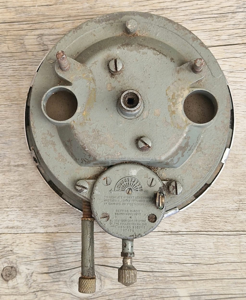 British Jaeger SC54 Sports Model Car Speedometer Clock Dashmount Vintage Pre-war Speedometer