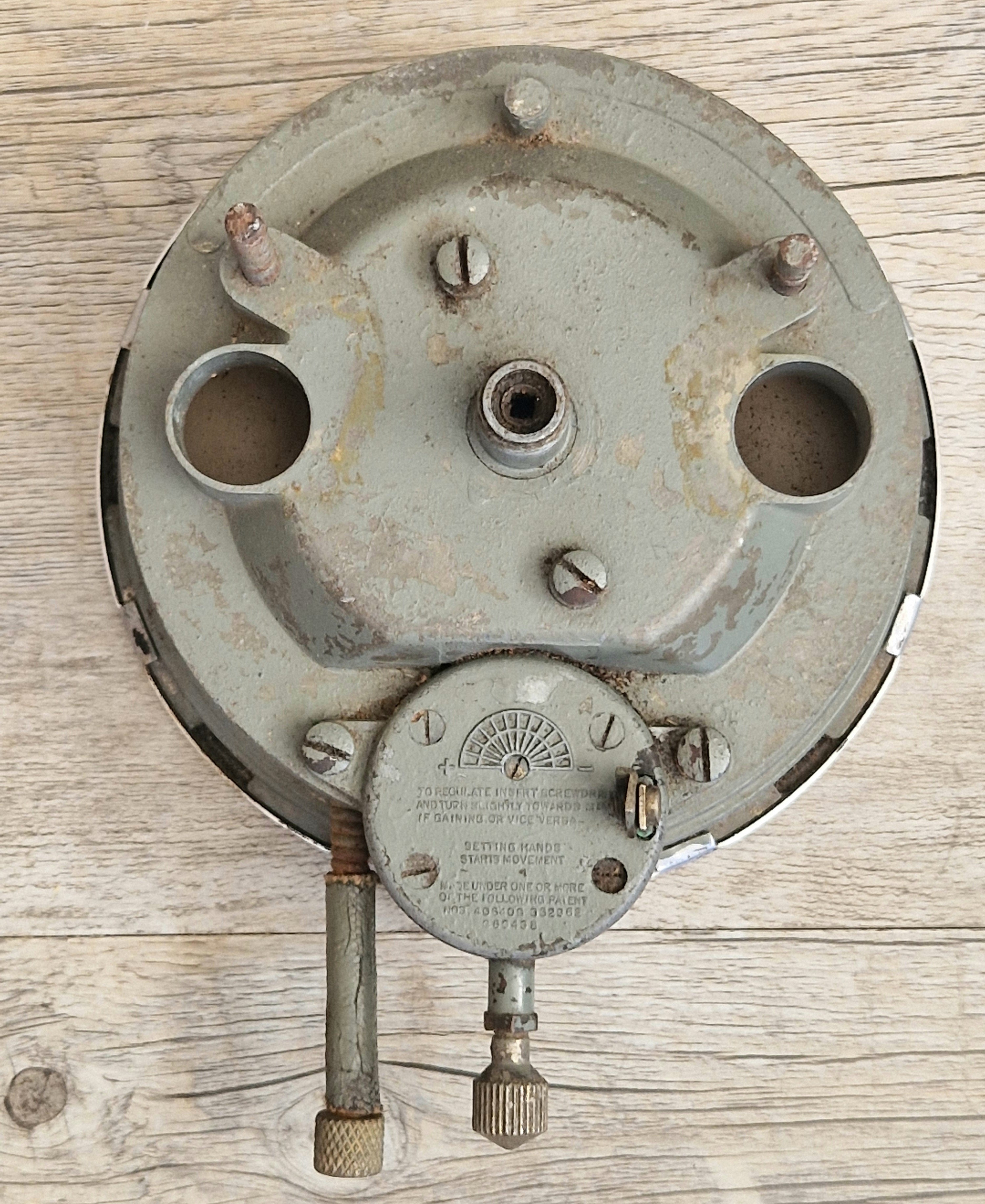 British Jaeger SC54 Sports Model Car Speedometer Clock Dashmount Vintage Pre-war Speedometer