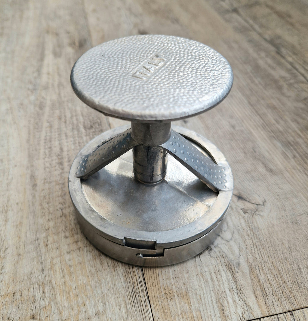 Aluminium Burger Pate Press Italian Kitchenalia Collectable