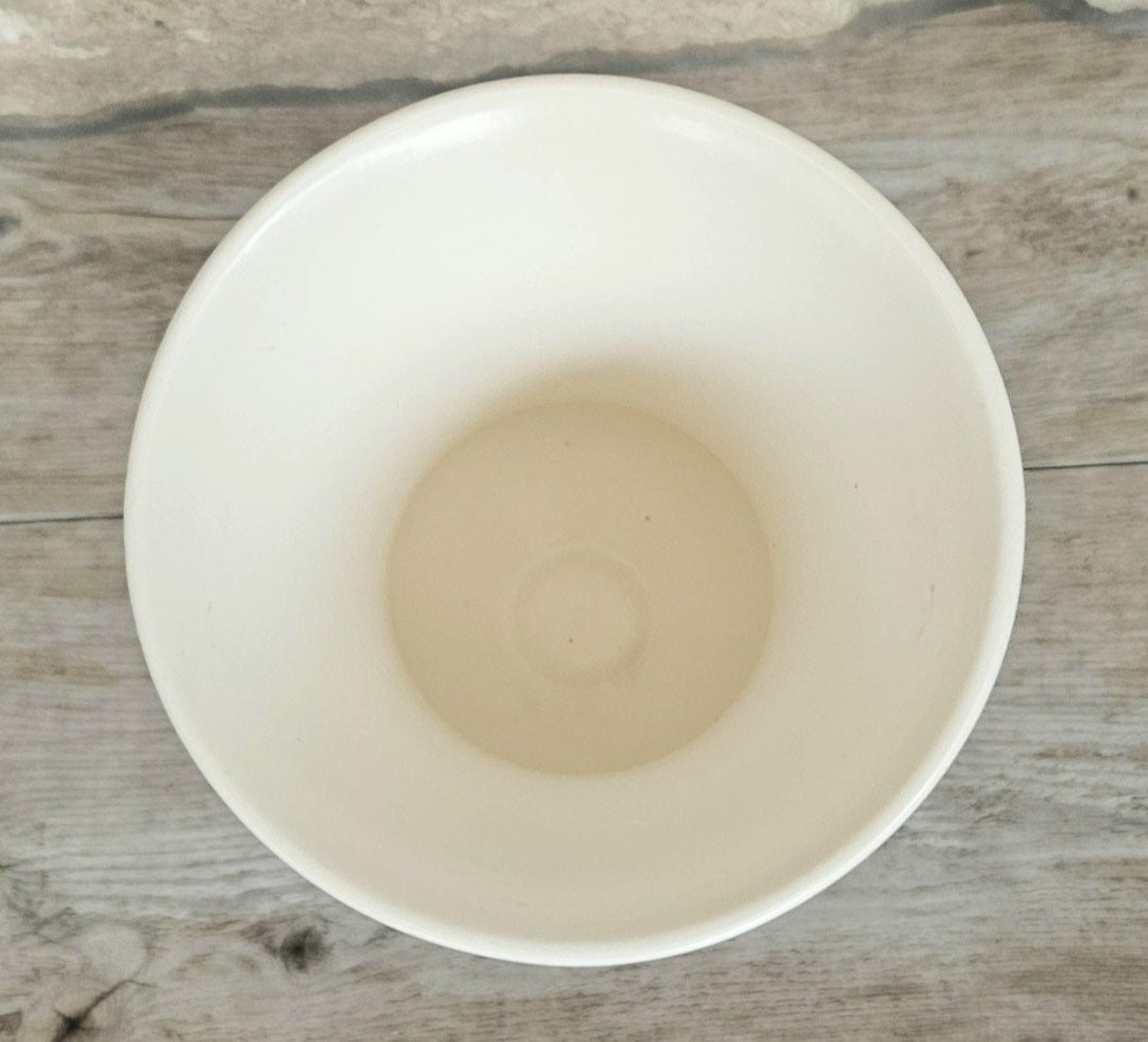 Vintage Wedgwood Moonstone Mantel Urn Vase 5 Inch Shell Handles Made in England Collectible Decor