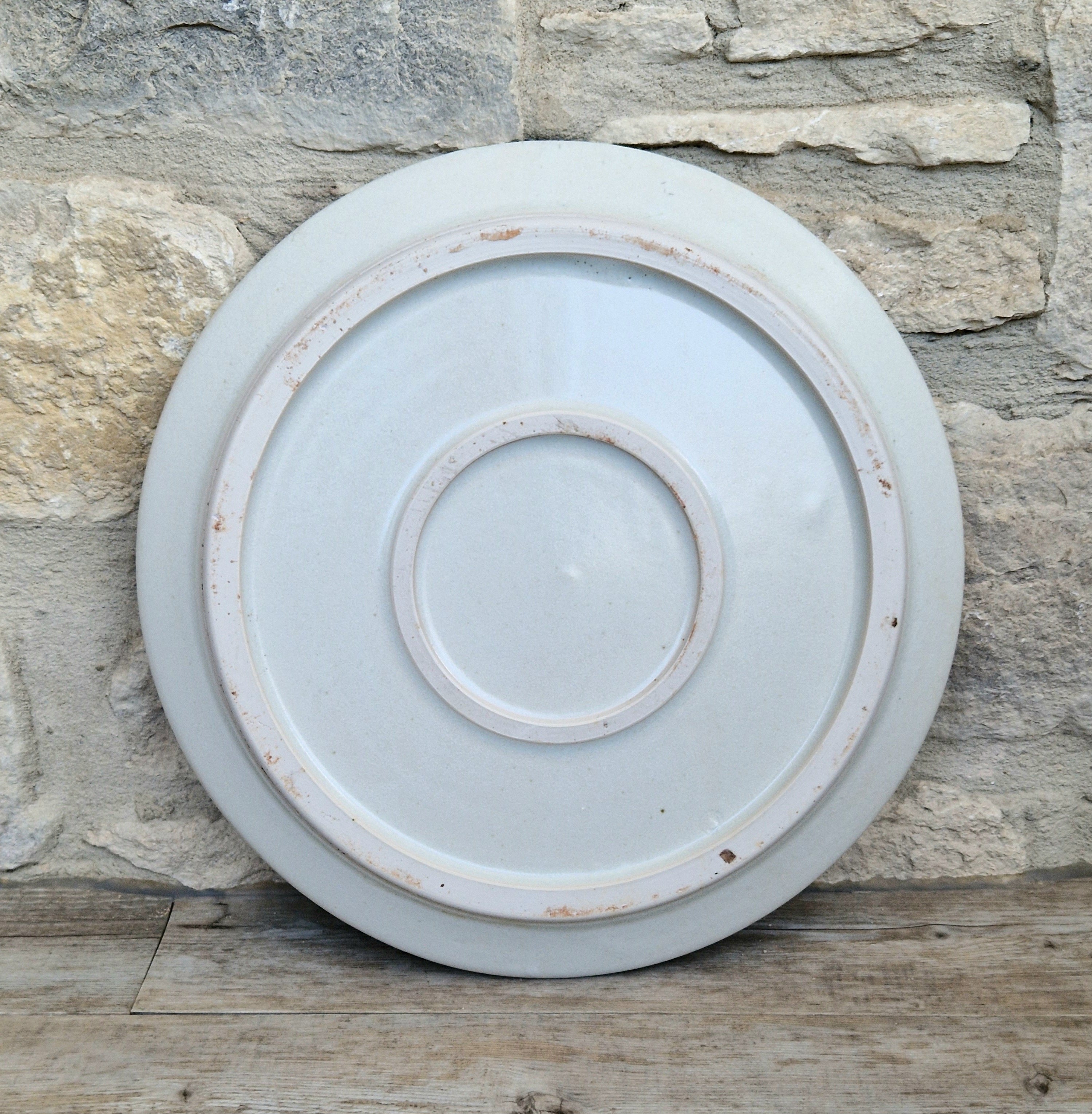 Ian Pirie Studio Pottery Diptych Wall Plaques Night & Day Vintage Scottish Ceramic Landscape Chargers