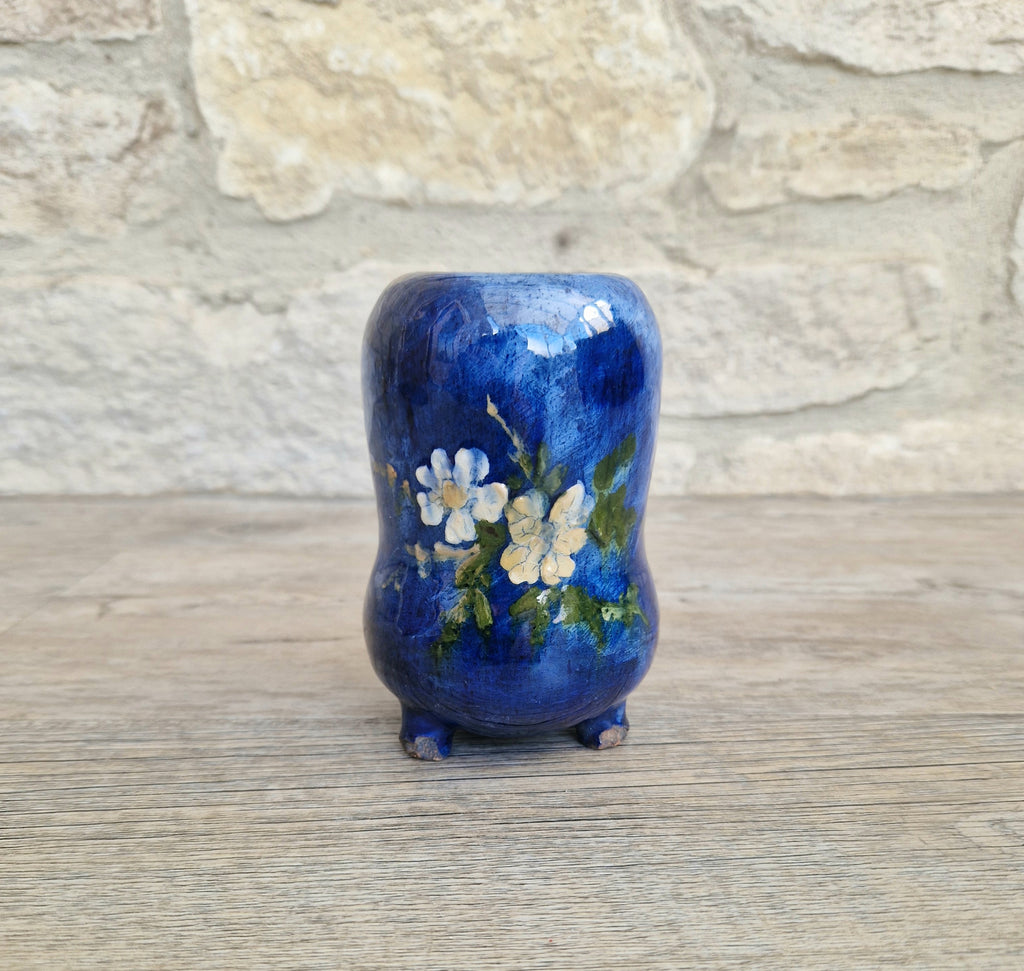 Haviland & Co. Limoges Babotine Floral Vase: Edouard Girard, 1875