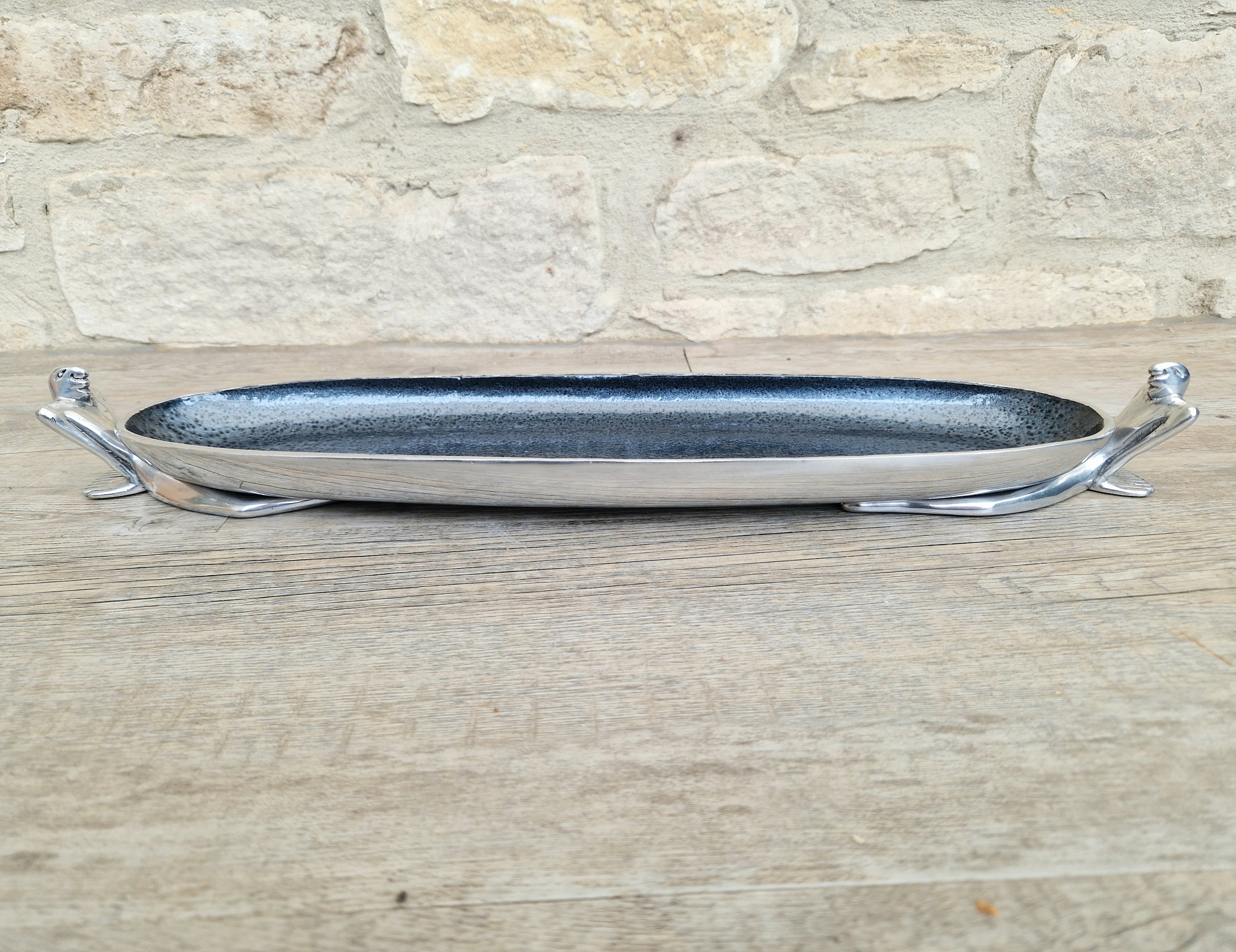 Carrol Boyes Medium Canoe Bowl 'At Ease' Vintage Serving Dish 45.5cm