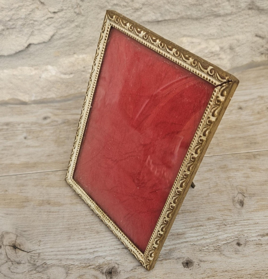 Vintage 1950s Danish Designs Photo Frame Freestanding For Photo 13cm X 9cm