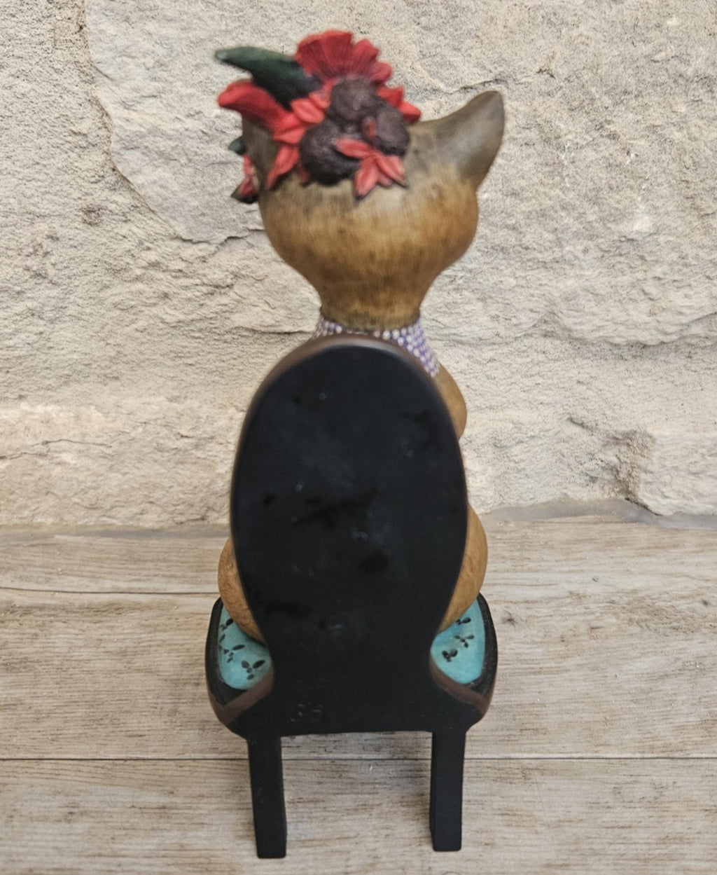 Vintage Curious Cats "The Model" Figure Ornament Linda Jane Smith Border Fine Arts 15cm