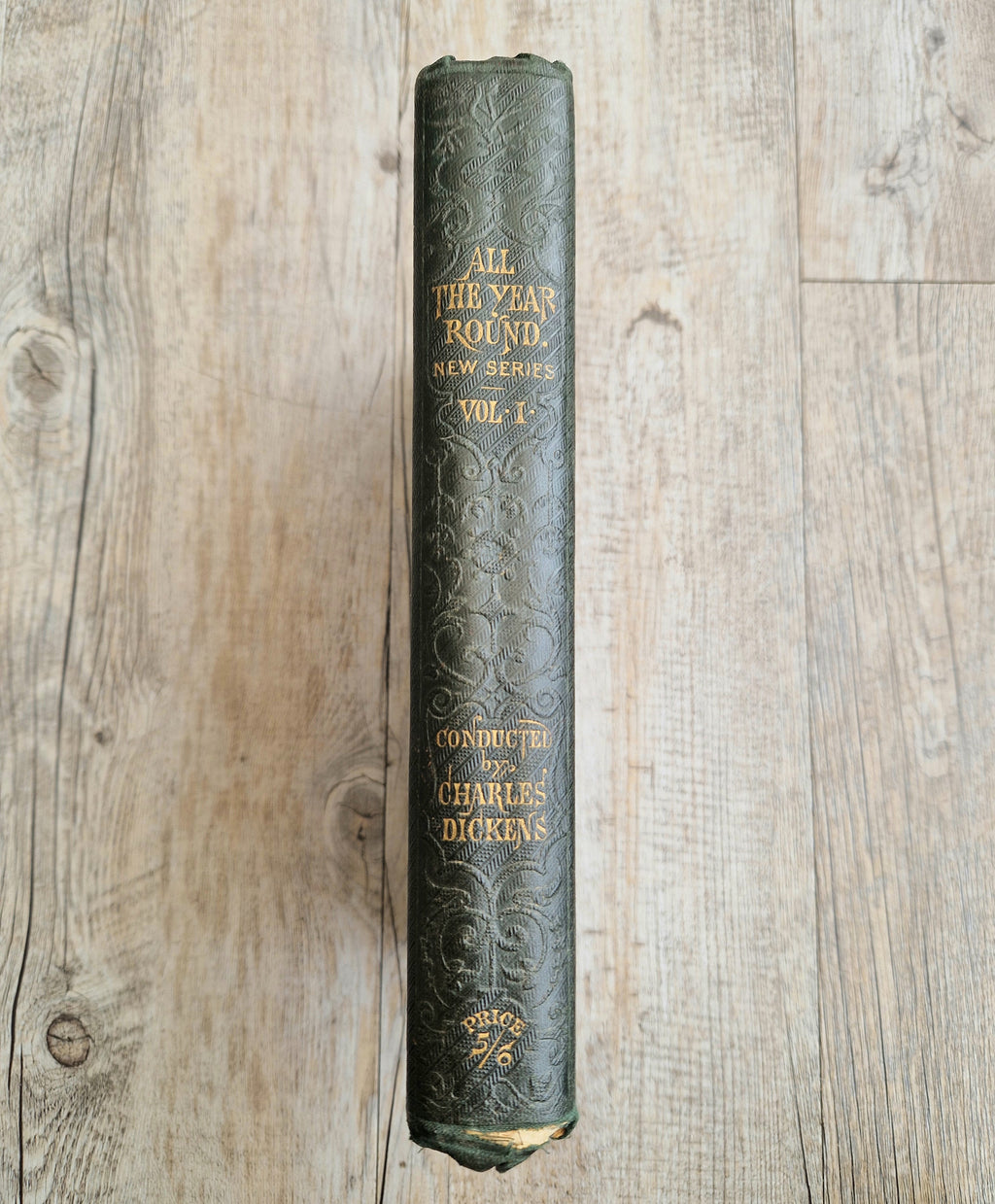 Conducted by Charles Dickens  "All the Year Round," New Series Volumes 1 & 2 1st Editions 1869