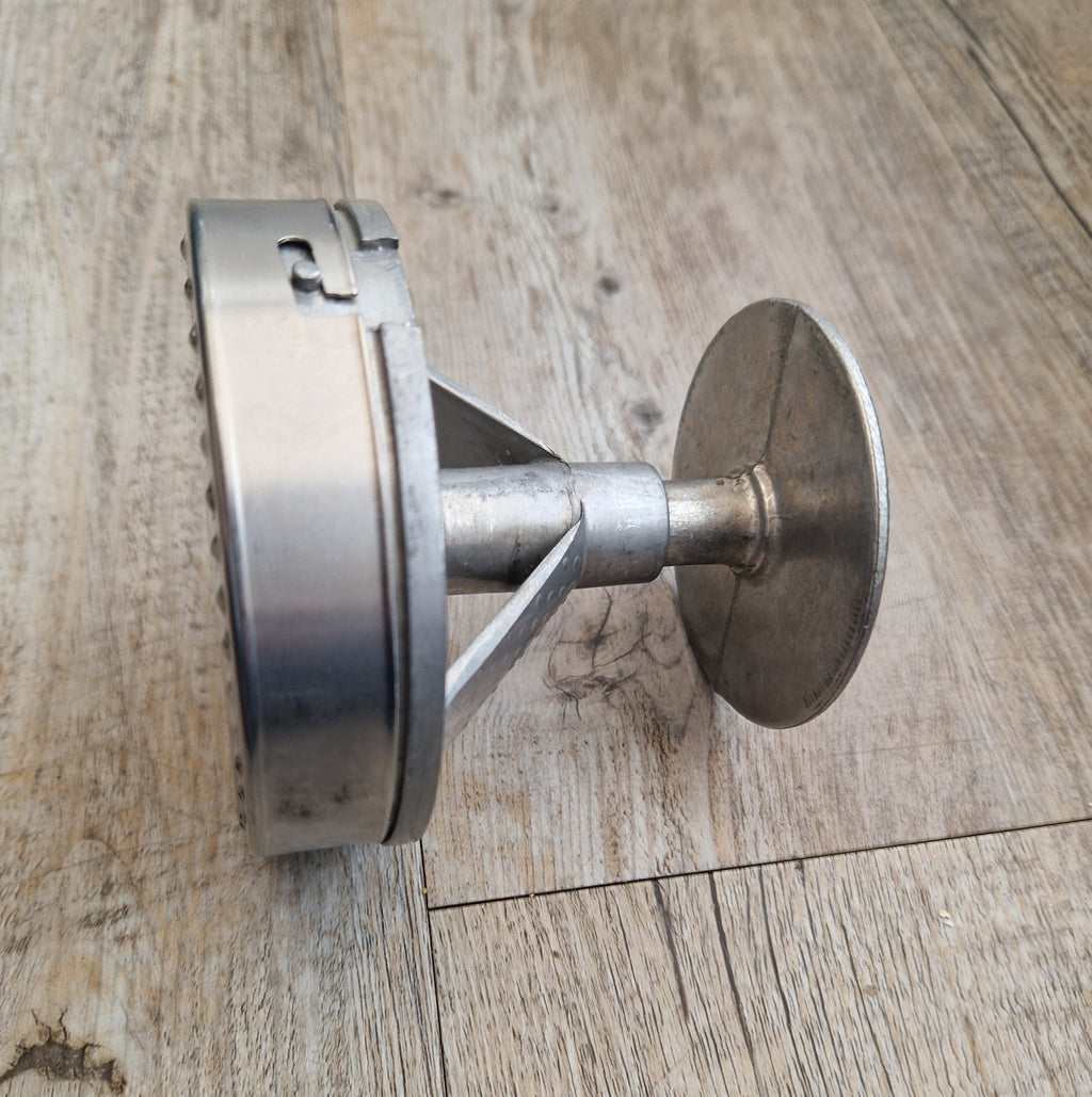 Aluminium Burger Pate Press Italian Kitchenalia Collectable