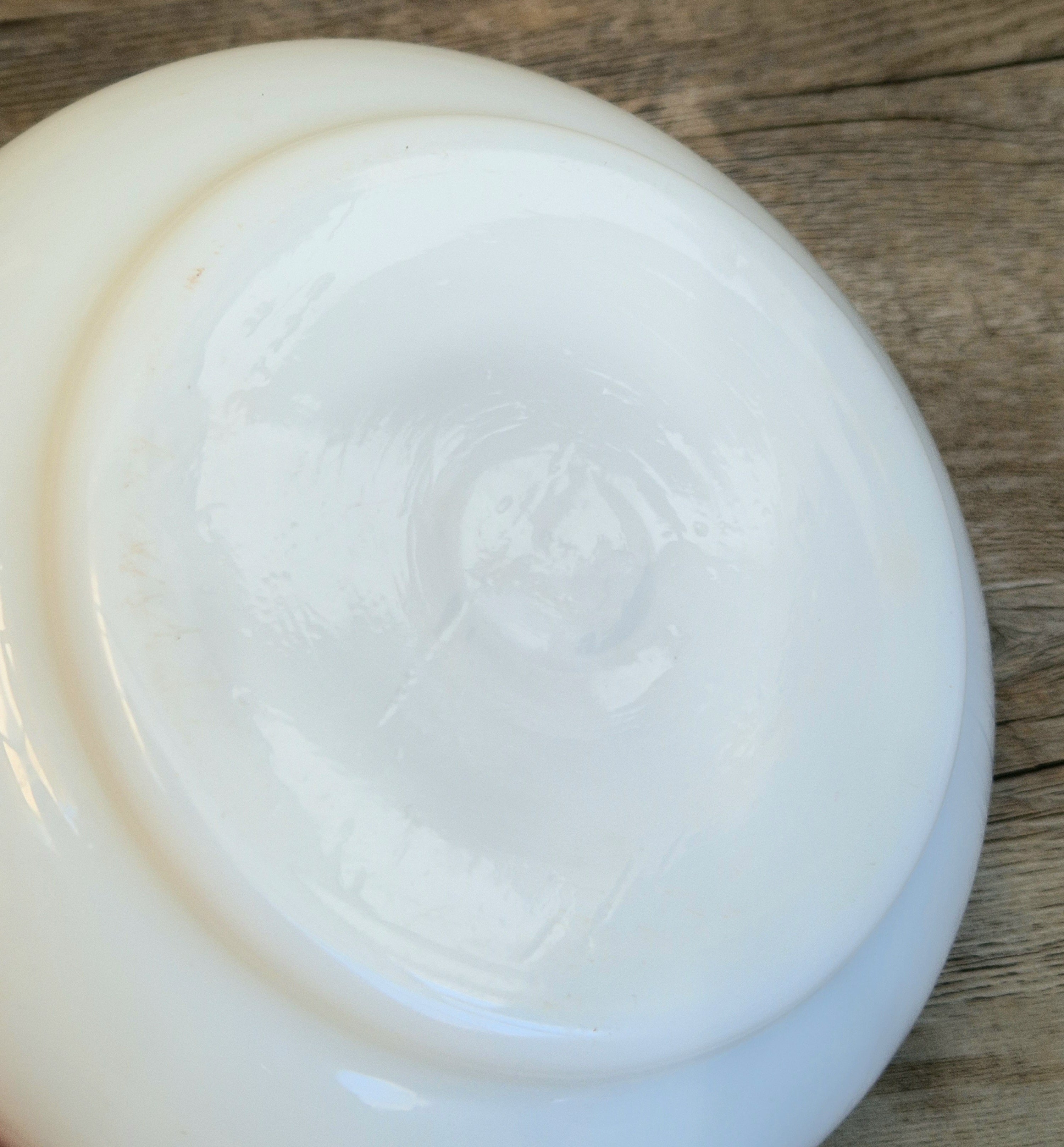 Large French Art Deco White Opaline Glass Bonbonniere Lidded Candy Dish Jar 1930s