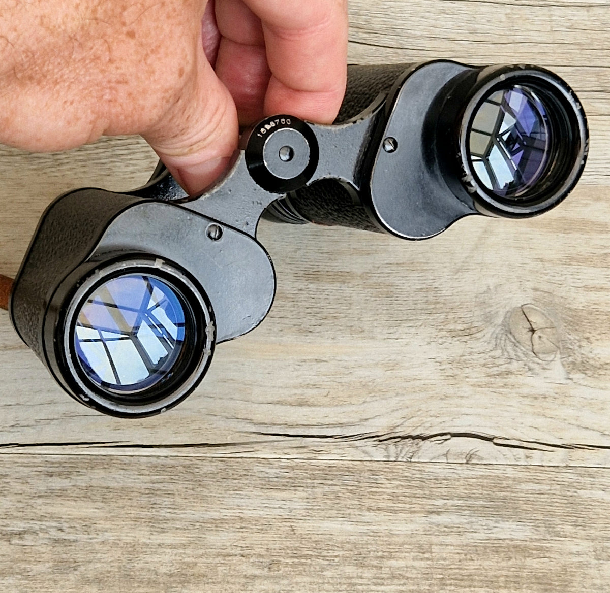 Vintage 1936 Carl Zeiss Jena Silvarem 6x30 Binoculars Coated Optics Fully Functional