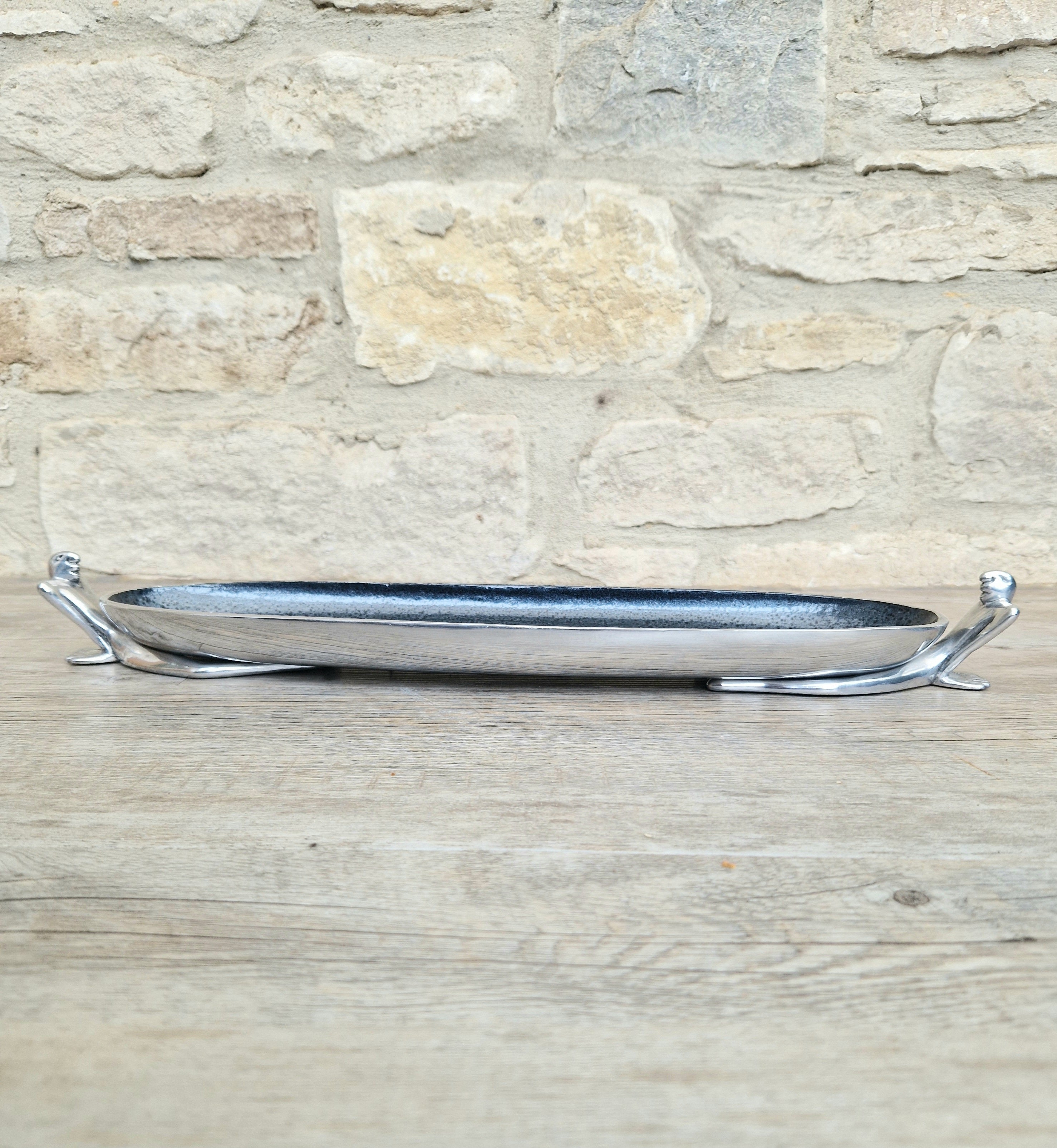 Carrol Boyes Medium Canoe Bowl 'At Ease' Vintage Serving Dish 45.5cm