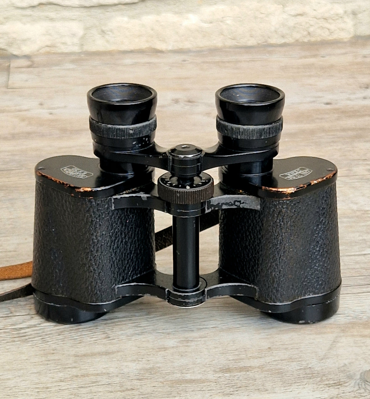 Vintage 1936 Carl Zeiss Jena Silvarem 6x30 Binoculars Coated Optics Fully Functional