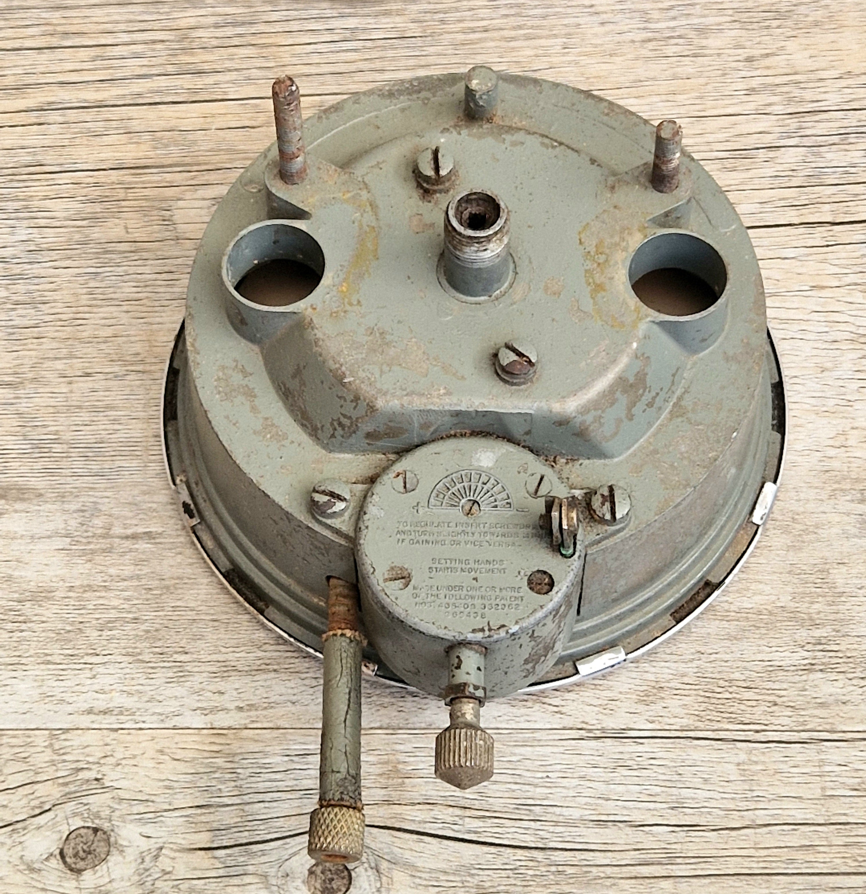 British Jaeger SC54 Sports Model Car Speedometer Clock Dashmount Vintage Pre-war Speedometer