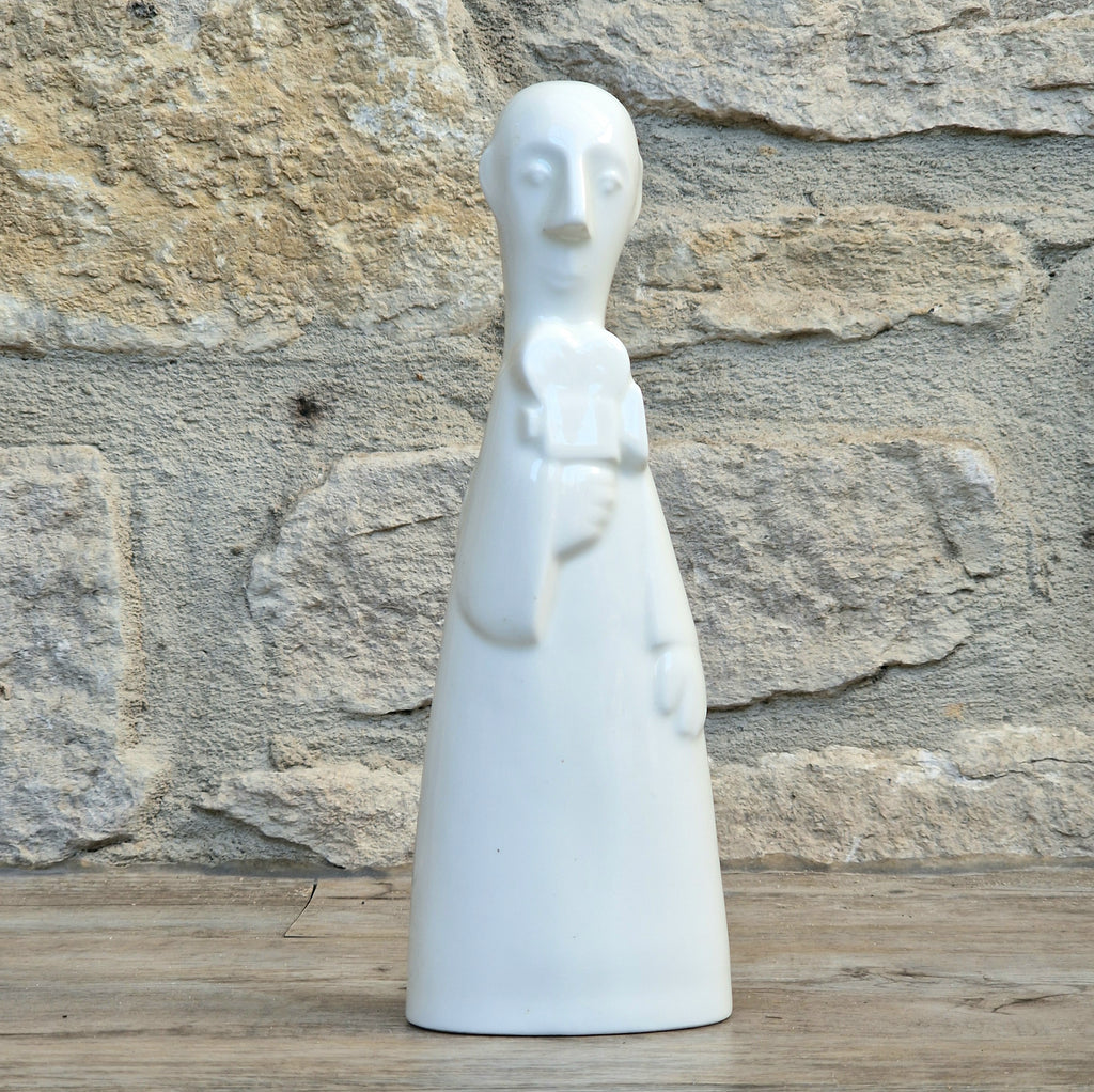 Vintage Soviet Lomonosov LFZ Porcelain Cameraman Figurine 1st Quality Perfect 19cm