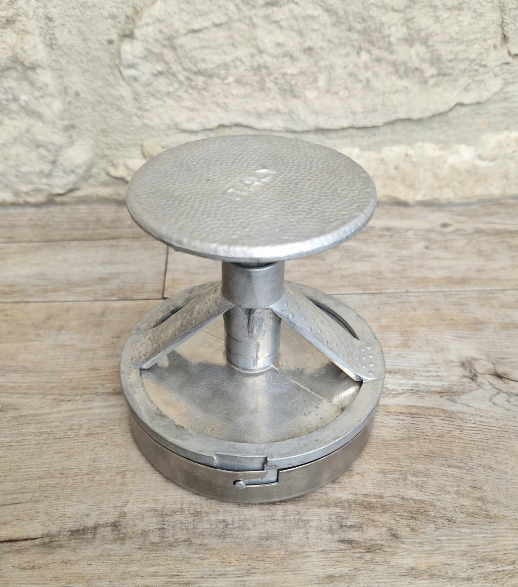 Aluminium Burger Pate Press Italian Kitchenalia Collectable