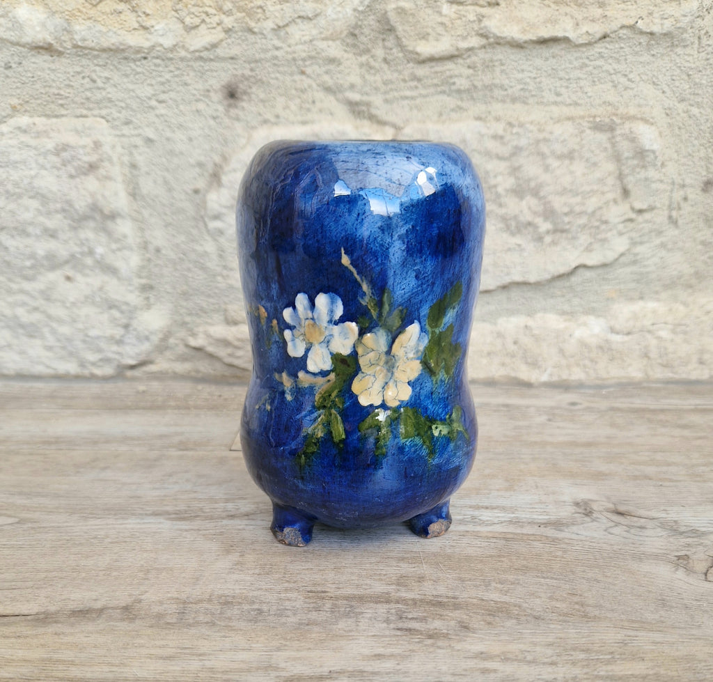 Haviland & Co. Limoges Babotine Floral Vase: Edouard Girard, 1875