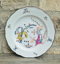 Antique MEISSEN KAKIEMON "Gelber Löwe" Yellow Tiger Pattern 1st Quality Plate 25cm