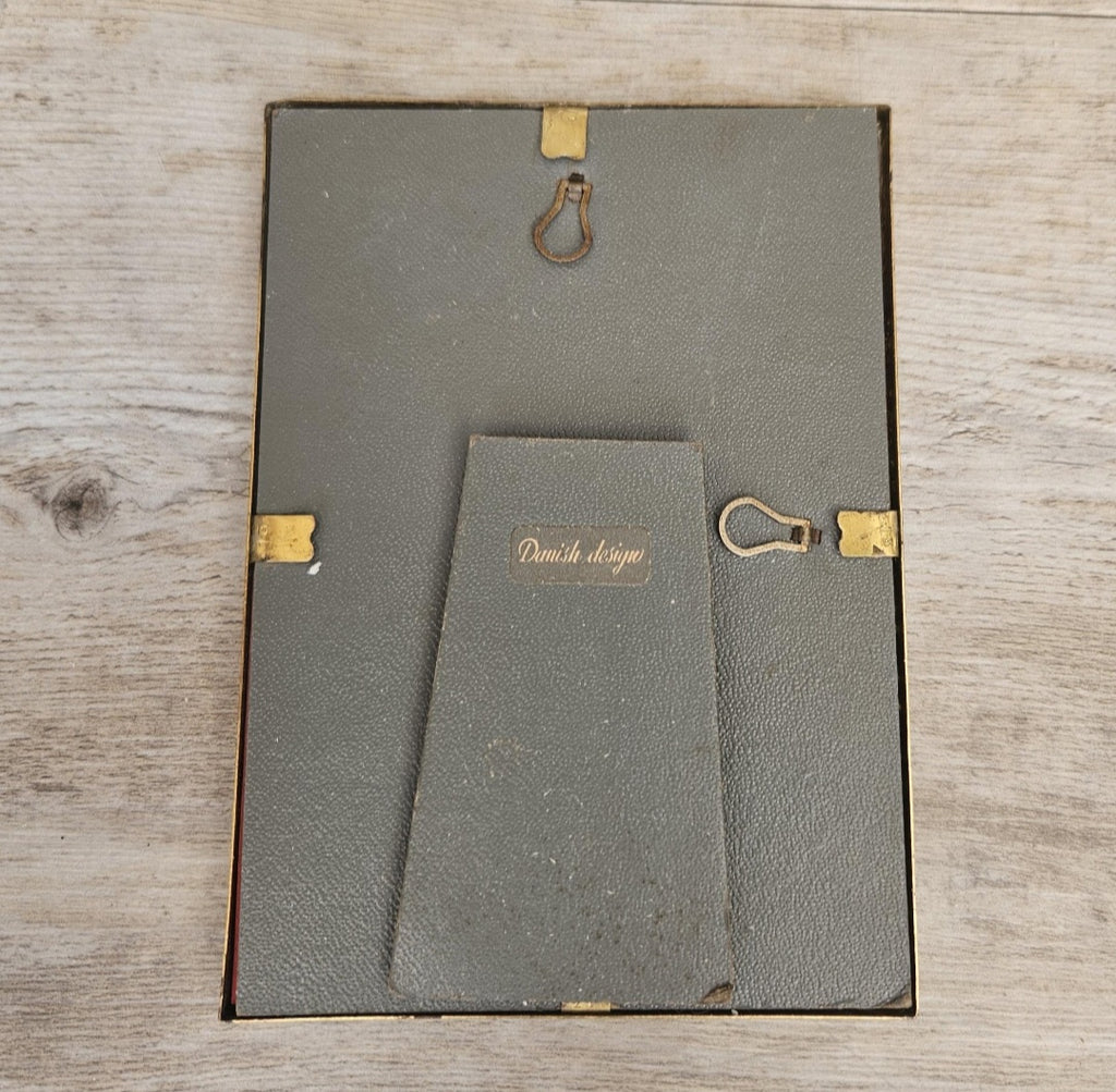 Vintage 1950s Danish Designs Photo Frame Freestanding For Photo 13cm X 9cm