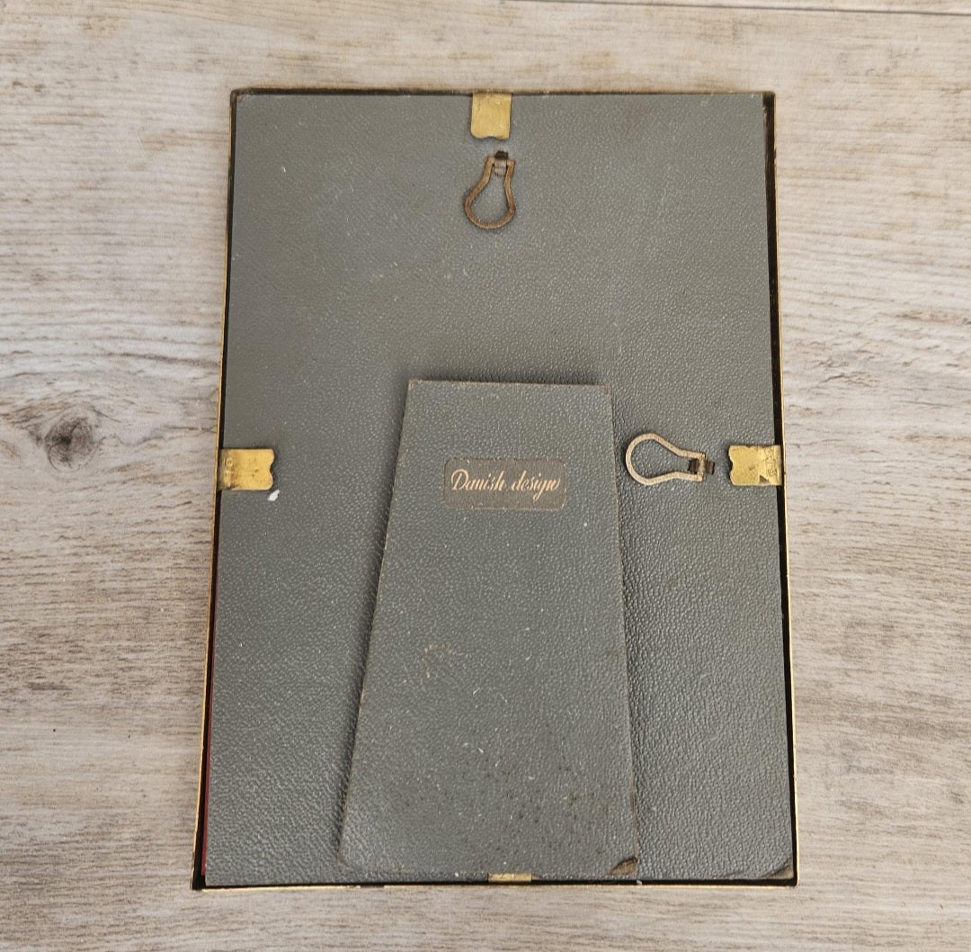 Vintage 1950s Danish Designs Photo Frame Freestanding For Photo 13cm X 9cm
