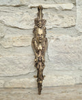 Cast Bronze French Ormalou Decorative Female Figural Antique Furniture Leg Mount Piece Fitting
