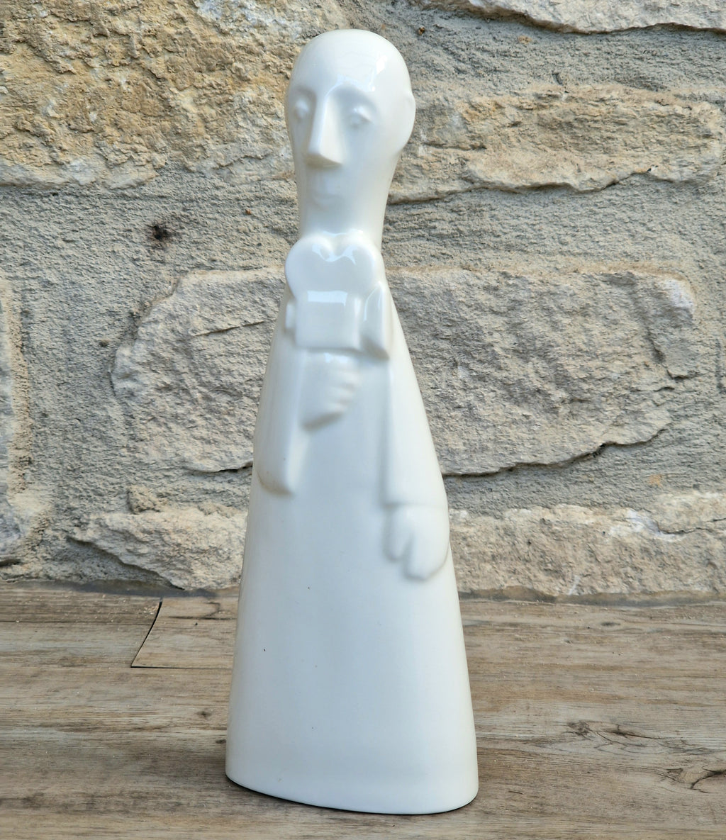 Vintage Soviet Lomonosov LFZ Porcelain Cameraman Figurine 1st Quality Perfect 19cm