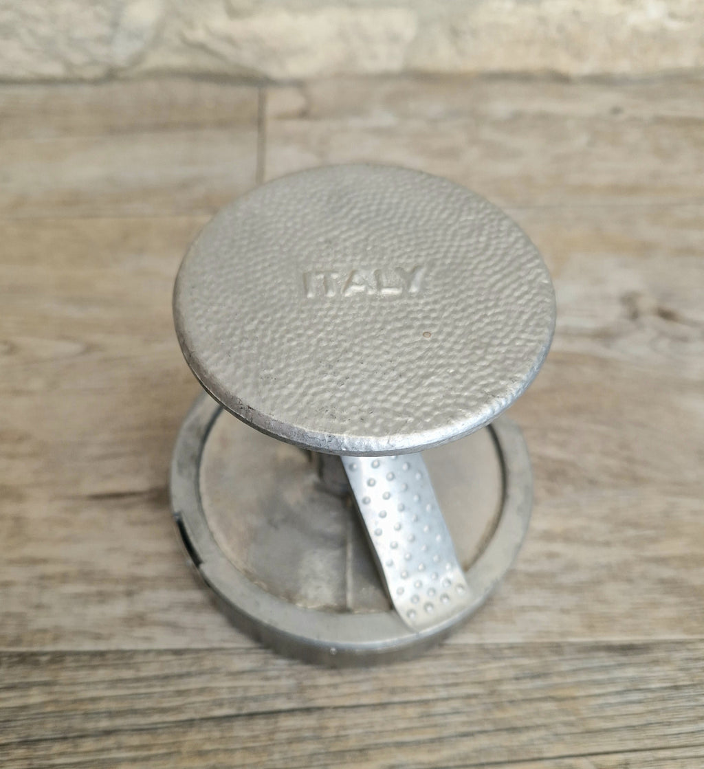 Aluminium Burger Pate Press Italian Kitchenalia Collectable