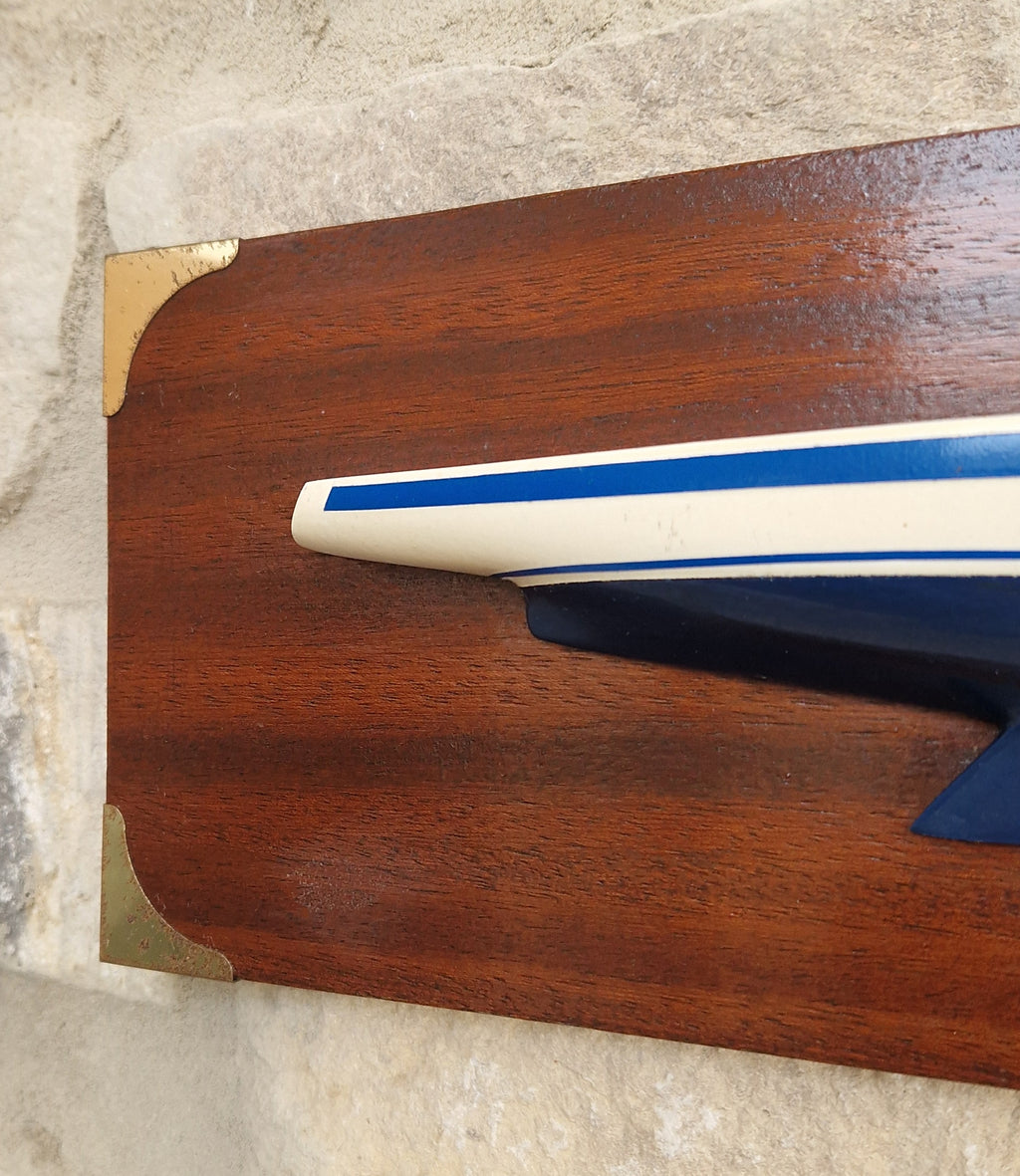Vintage Limited Edition No 249 Southern Cross 1974 America’s Cup Yacht Half Hull Plaque