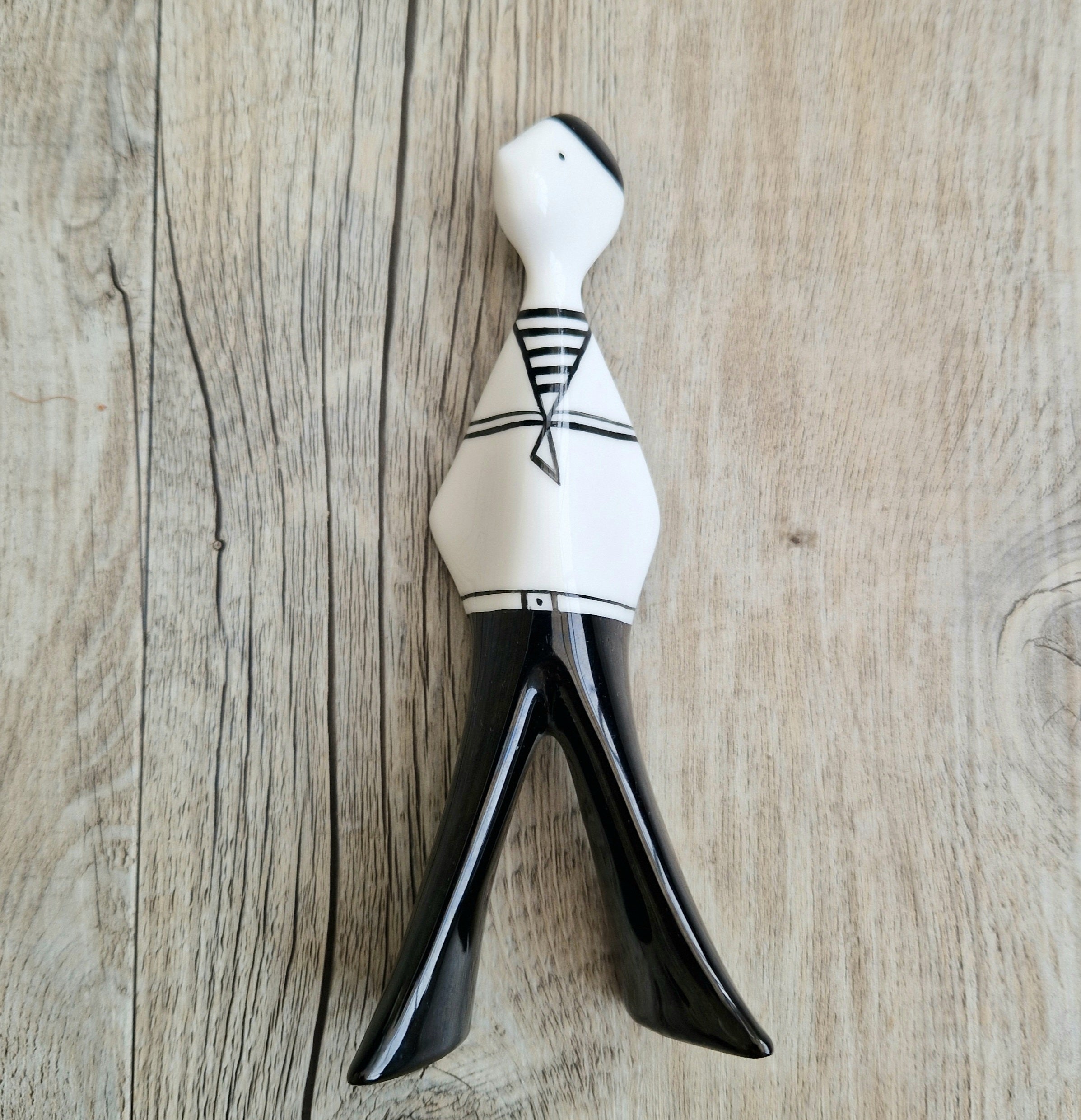 Lubomir Tomaszewski Ćmielów Fine Porcelain 'Felek Marynaz' White Shirt Sailor Figure