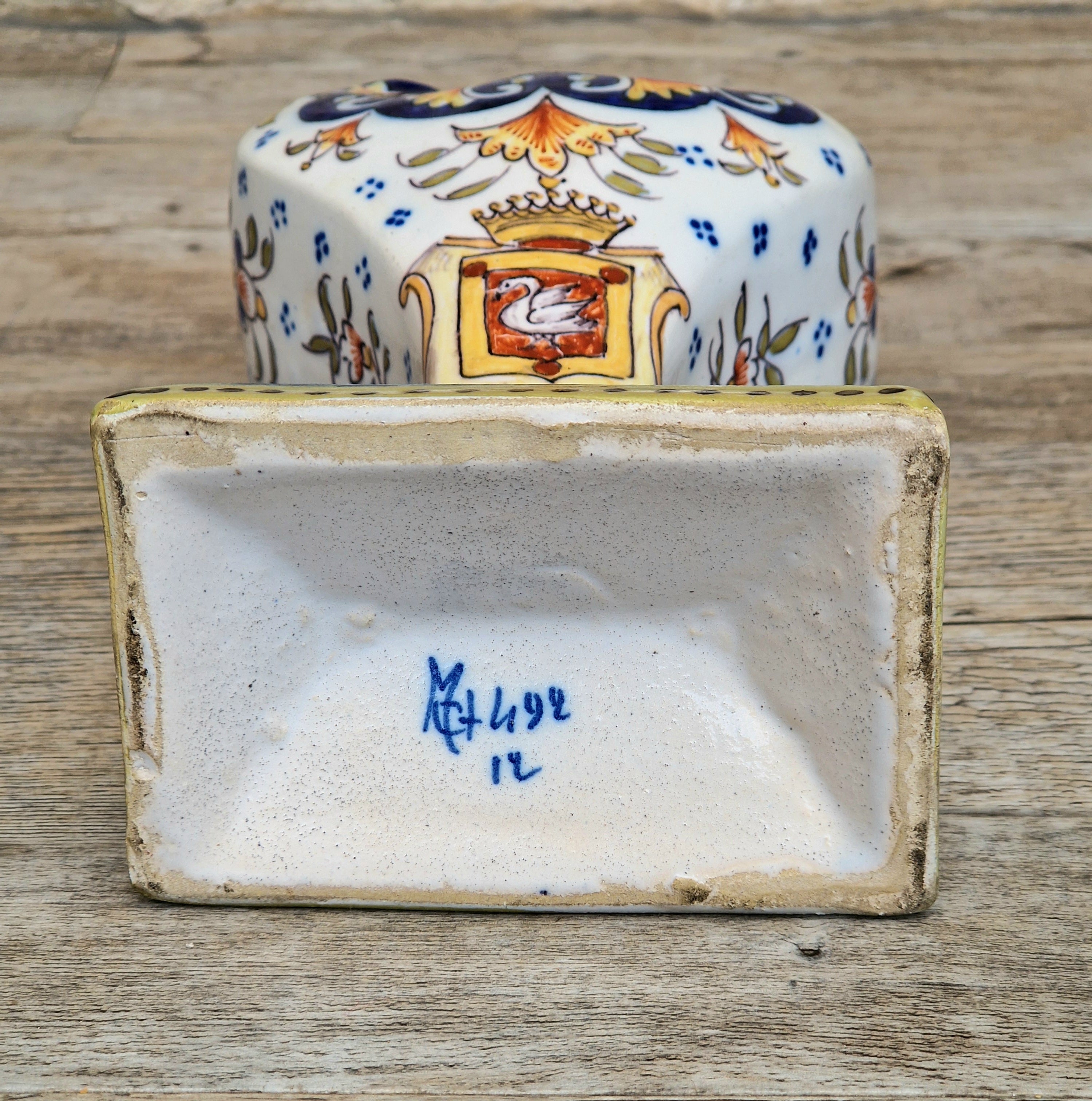 Geo Martel Faience Tulip Vase: Boulogne Sur Mer Art Nouveau Ceramic