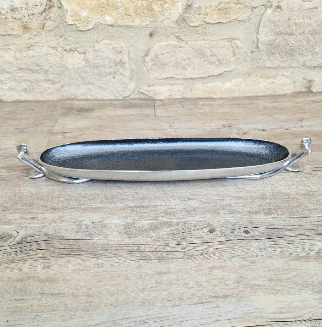 Carrol Boyes Medium Canoe Bowl 'At Ease' Vintage Serving Dish 45.5cm