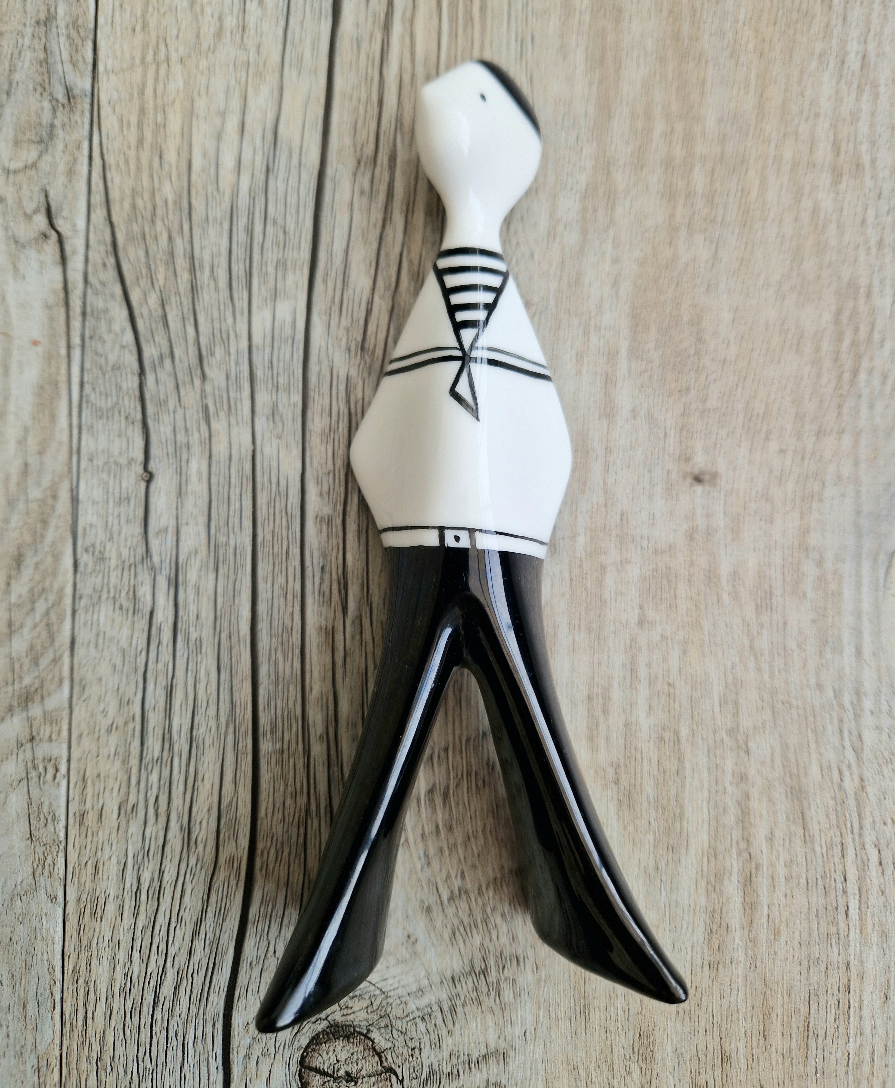 Lubomir Tomaszewski Ćmielów Fine Porcelain 'Felek Marynaz' White Shirt Sailor Figure