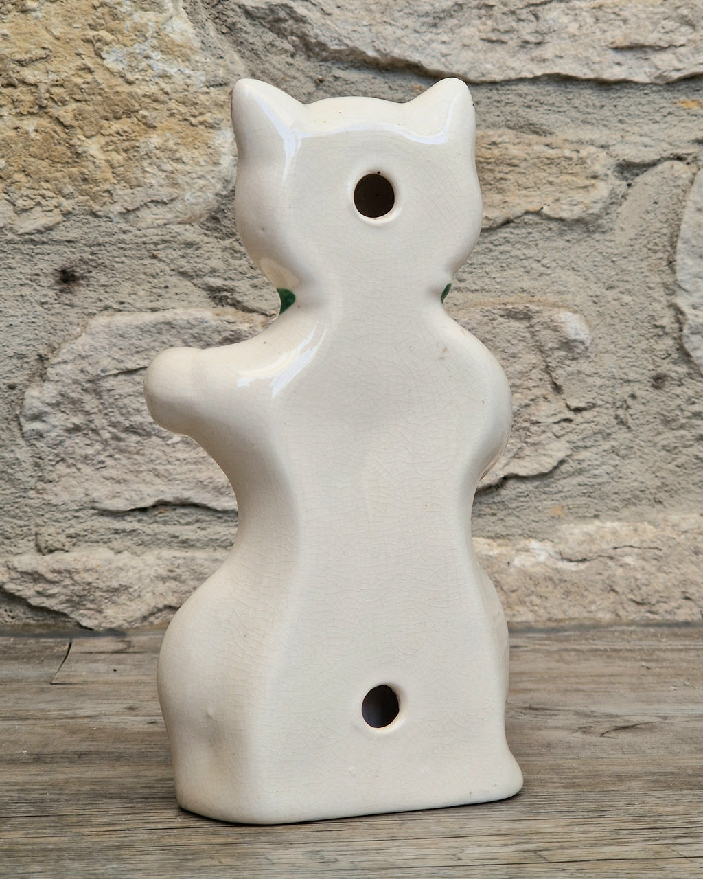 Cat Memo Minder Notepad Holder Midcentury Ceramic Stylised Cat Howard Holt Style