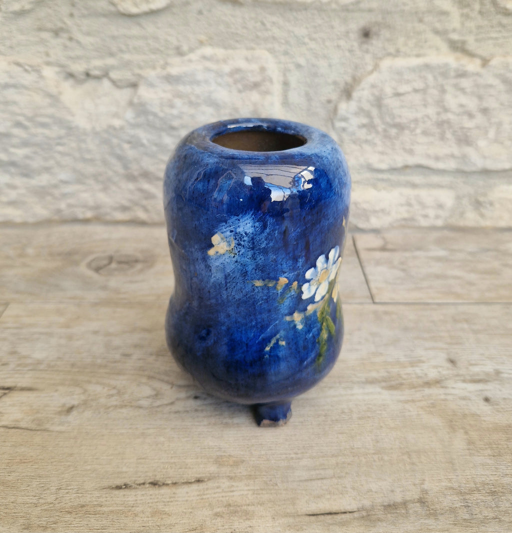 Haviland & Co. Limoges Babotine Floral Vase: Edouard Girard, 1875