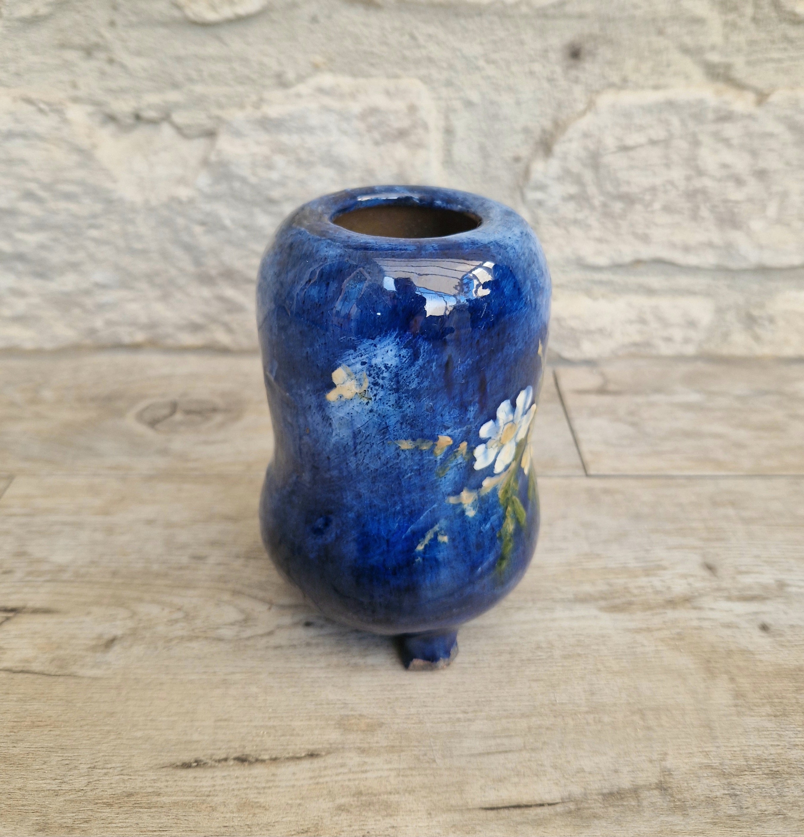 Haviland & Co. Limoges Babotine Floral Vase: Edouard Girard, 1875