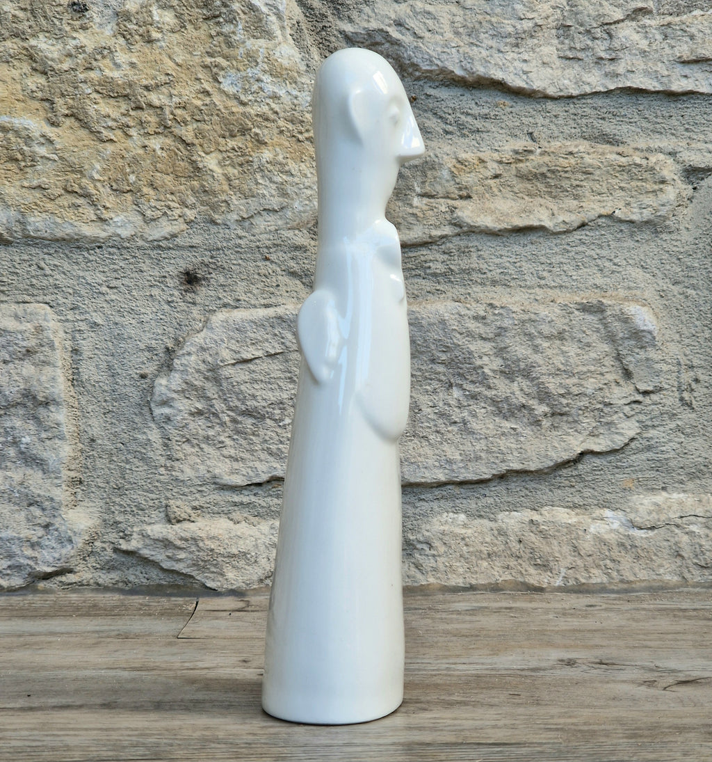 Vintage Soviet Lomonosov LFZ Porcelain Cameraman Figurine 1st Quality Perfect 19cm